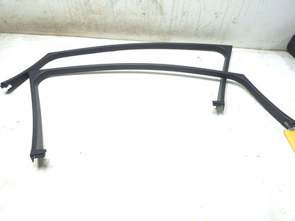 2012 Nissan Leaf Door Frame Glass Trim Front & Rear 4pcs OEM