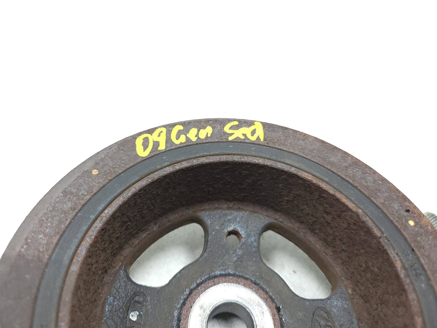 09-12 Hyundai Genesis Crankshaft Pulley Harmonic Balancer W/bolt OEM 4.6l