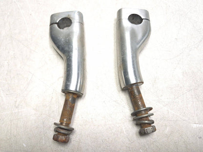 1993 Yamaha Virago Xv750 Handlebar Riser Clamp Pair OEM