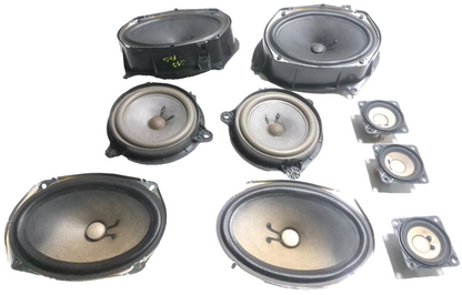 2010 Nissan Maxima Trunk & Door Speaker Set 9pcs OEM