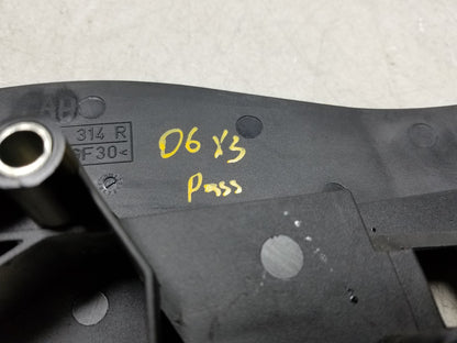 04 06 BMW X3 Seat Side Trim W/ Guide Sleeve & knob Front Passenger Sid Right OEM