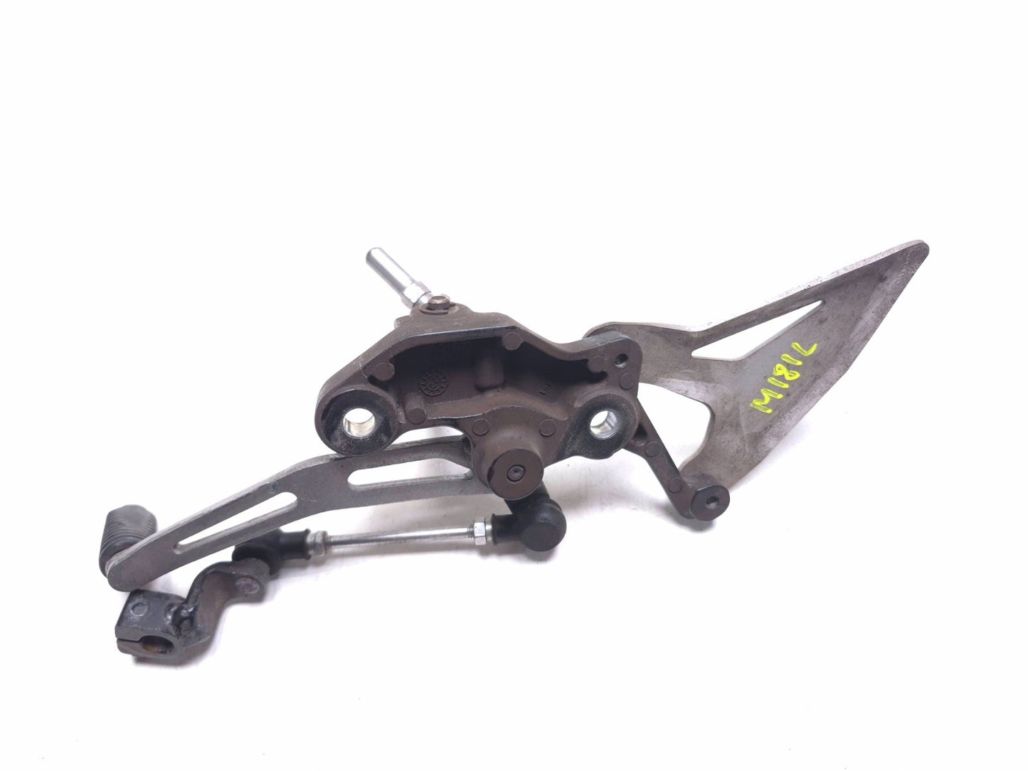 2023 Kawasaki Er400 Z400 Front Left Foot Peg & Mount & Gear Shifter Lever OEM