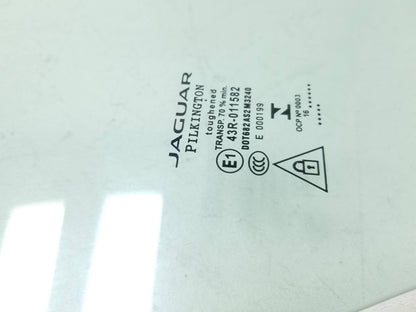 2017 Jaguar Xe Front Right Door Window Glass OEM T4n39290