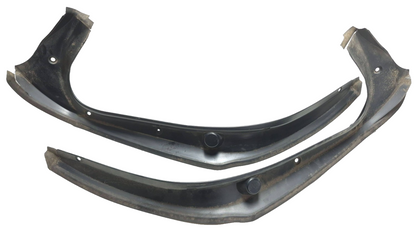 2010 Mercedes S400 Trunk Water Gutter Trim Panel 2pcs OEM