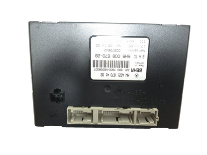 2010 Mercedes S400 HVAC Control Module OEM