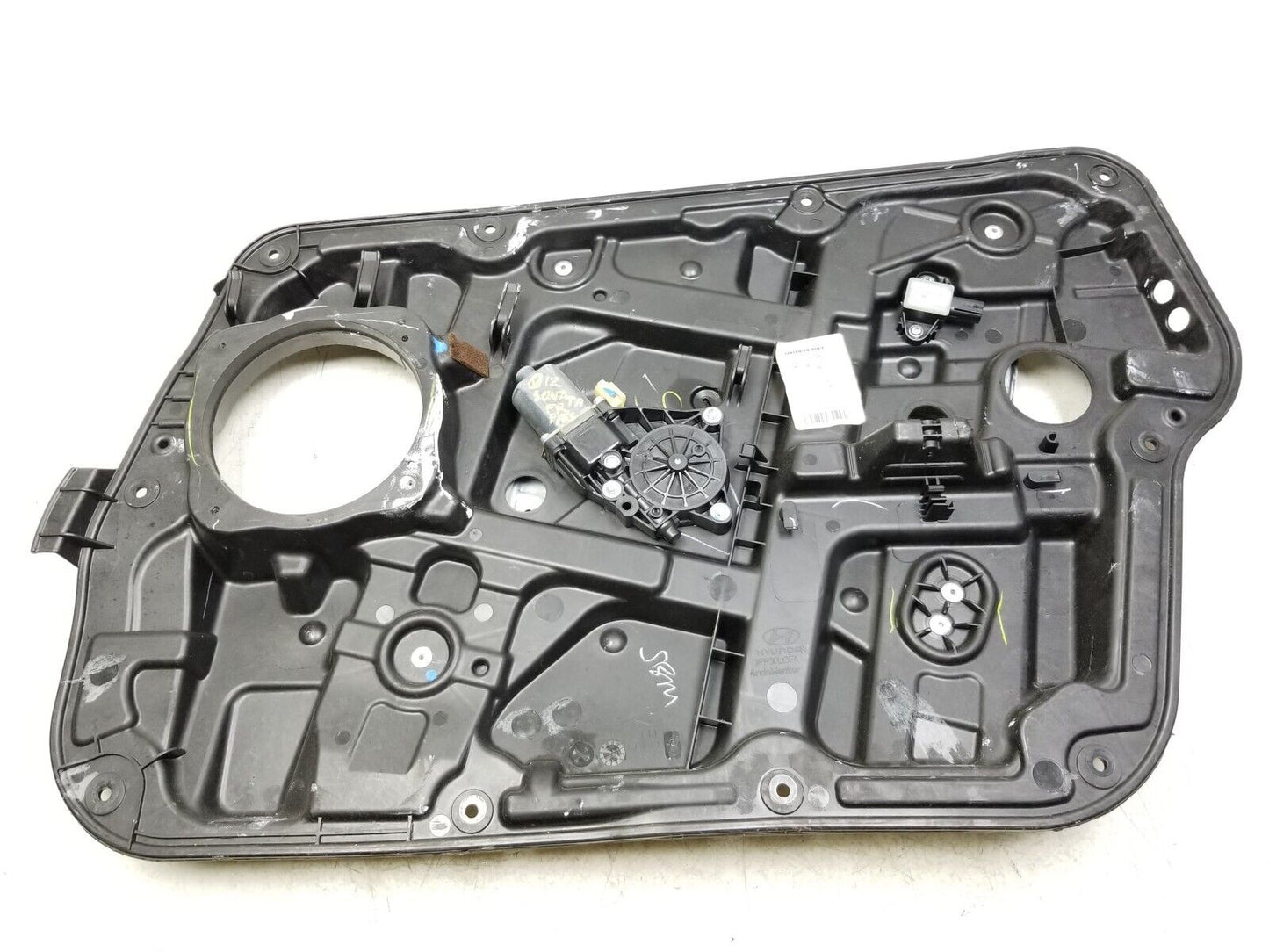 11-14 Hyundai Sonata Window Regulator Panel & Motor Front Passenger Side Rh OEM