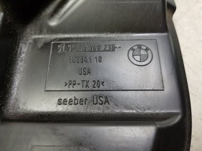 2007 - 2013 BMW X5 X6 E70 X5 X6 Steering Gear Top Cover Shield Panel  2pcs OEM