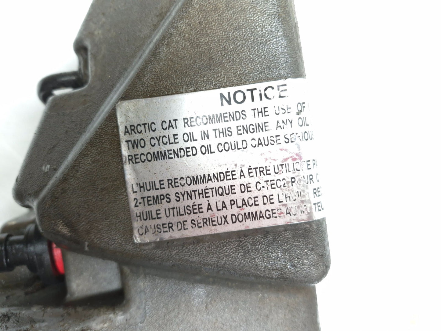 2014 Arctic Cat Zr6000 Chain Case W/ Oil Tank & Gear Set OEM