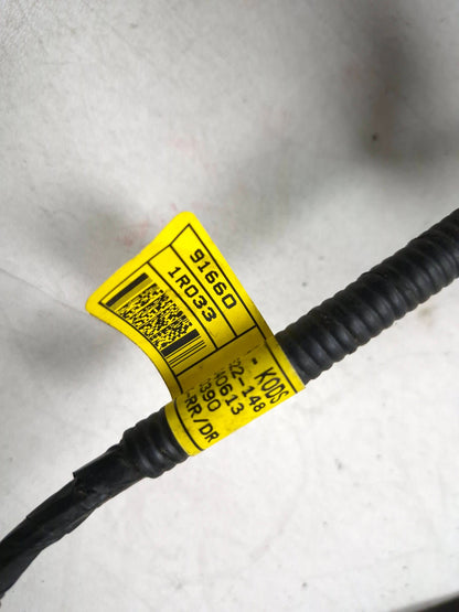 2014 Hyundai Accent Rear Right Door Wire Harness OEM 91660-1r033