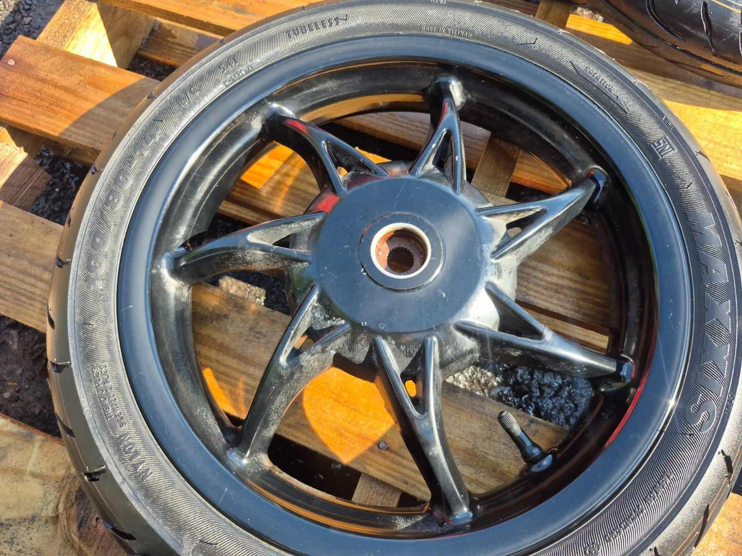 2022 Piaggio Liberty 150 Wheel Rim W/tire Front & Rear Pair OEM