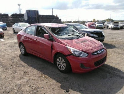 12-17 Hyundai Accent Front Driver Side Left Door Window Glass Without Solar OEM