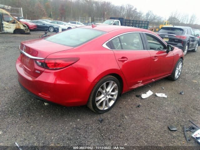 2016 Mazda 6 Rear Quarter Trim Panel Lower Left Driver Side Ghk168770b02 OEM