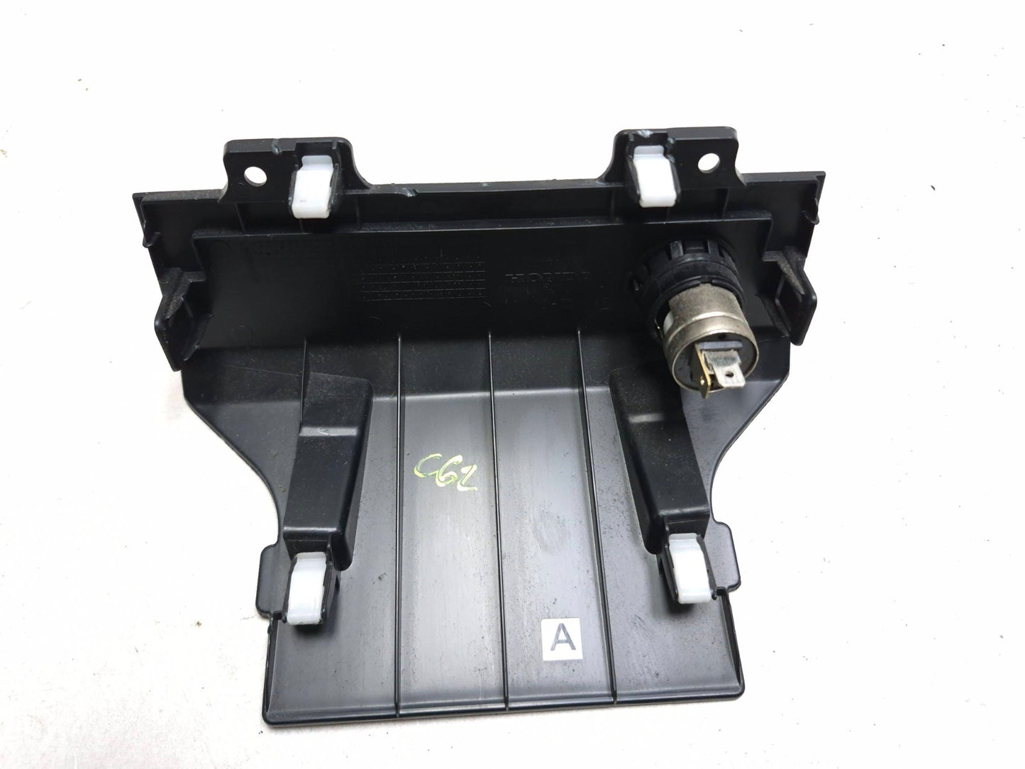 2013 Honda Fit Center Dash Power Outlet Lower Bezel Cover   OEM