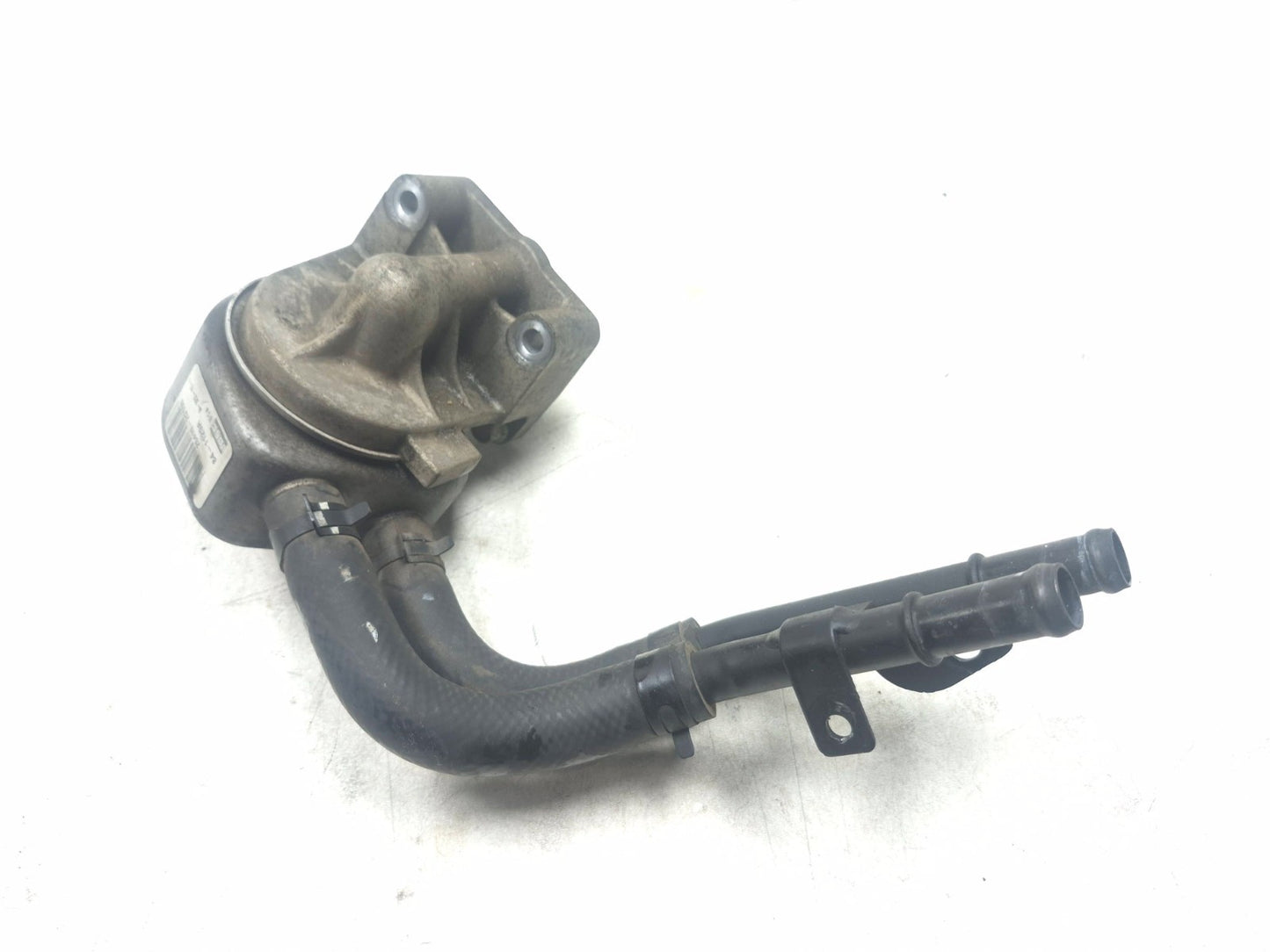 2012 Hyundai Sonata 2.4l Engine Oil Cooler W/ Hose Pipe OEM
