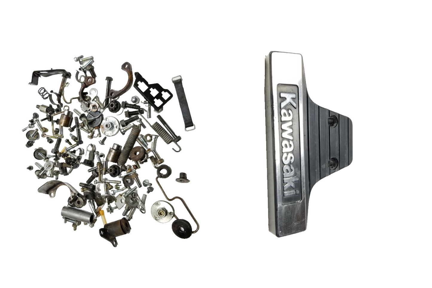 1990 Kawasaki Vn750 Vulcan Misc Chassis Bolts And Hardware OEM