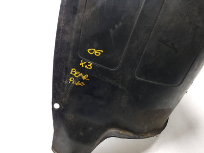 2006 Bmw X3 Rear Fender Liner Splash Guard 2pcs OEM