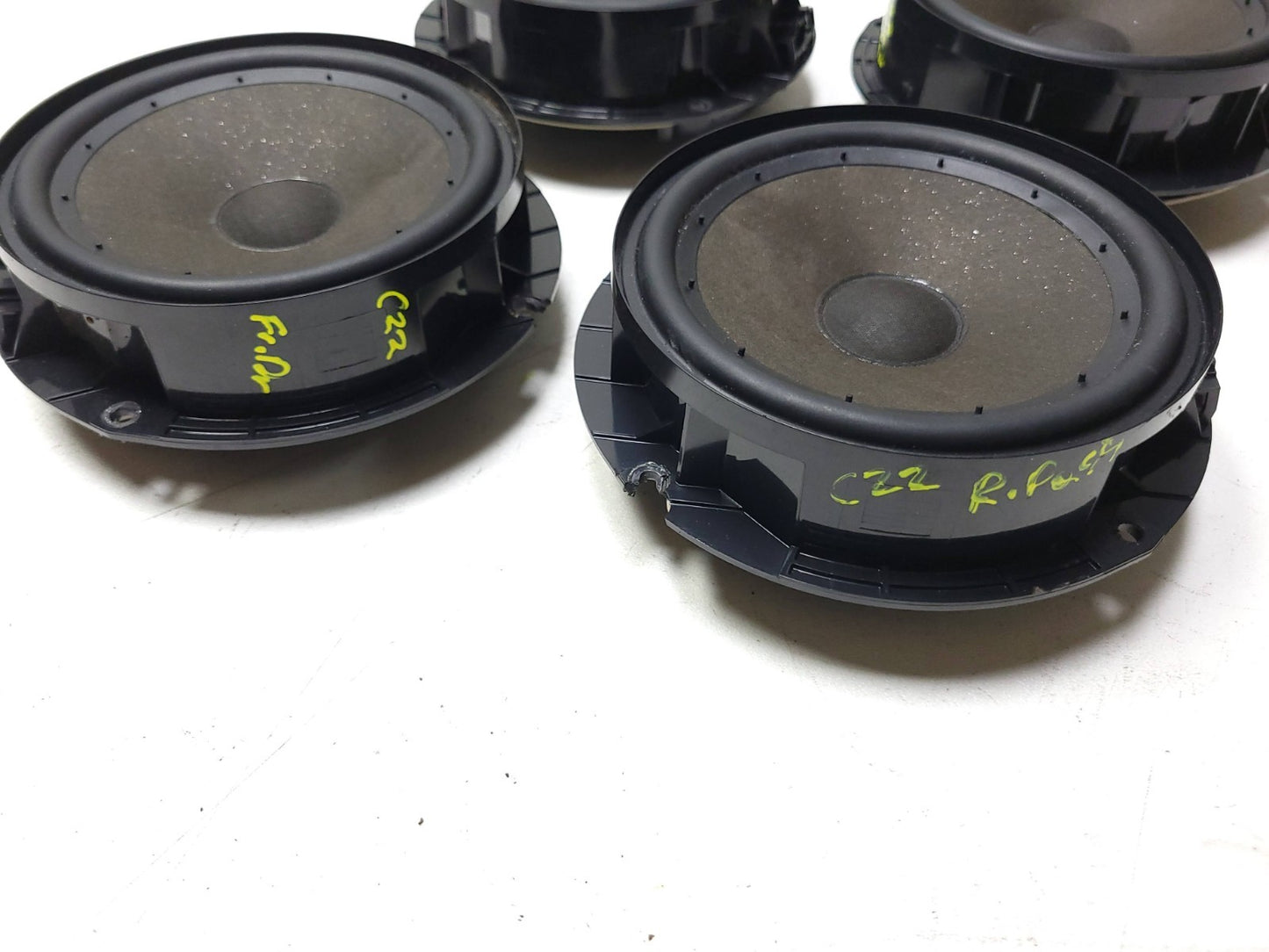 2010 - 2014 VW Golf GTI Door Audio Speaker Set 4 OEM
