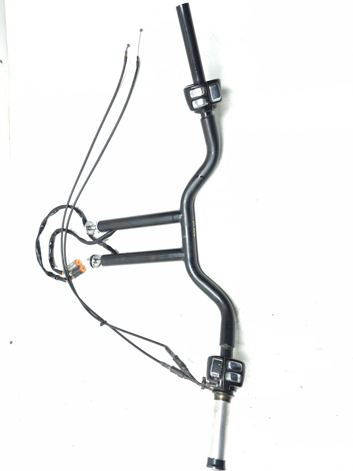1996 - 2003 Harley Sportster Xl1200 Xl883 Drag T-bar Handlebar  Controls & Cable