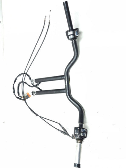 1996 - 2003 Harley Sportster Xl1200 Xl883 Drag T-bar Handlebar  Controls & Cable