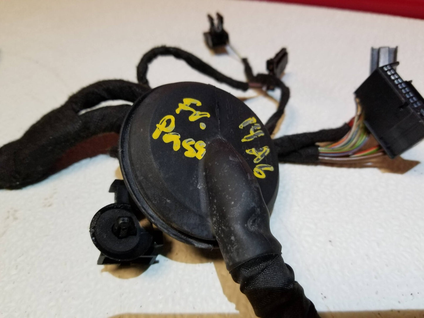 2014 Audi A6 Front Passenger Door Wiring Harness OEM