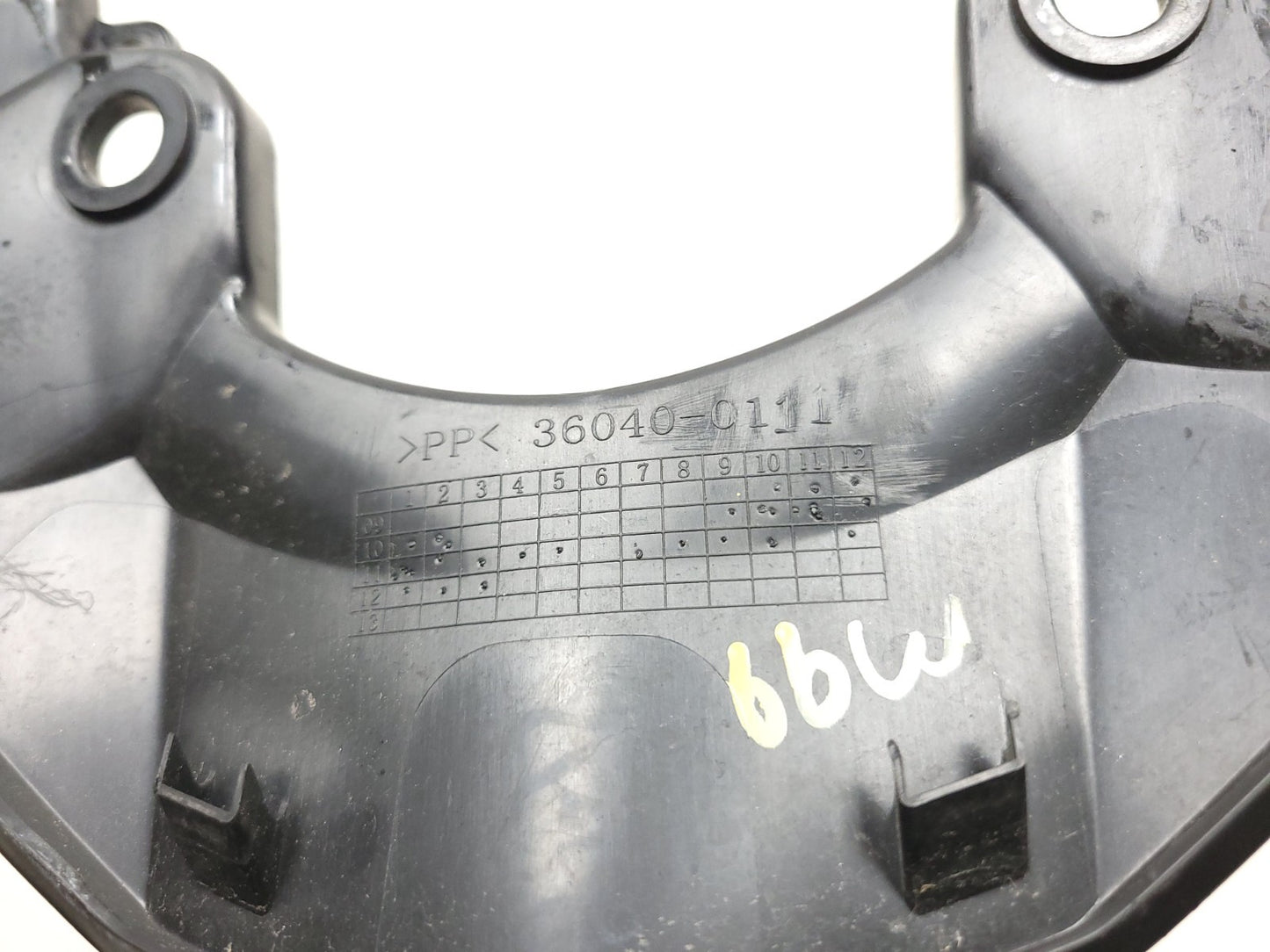 2012 Kawasaki Versys Le650c Upper Tail Light Cover OEM