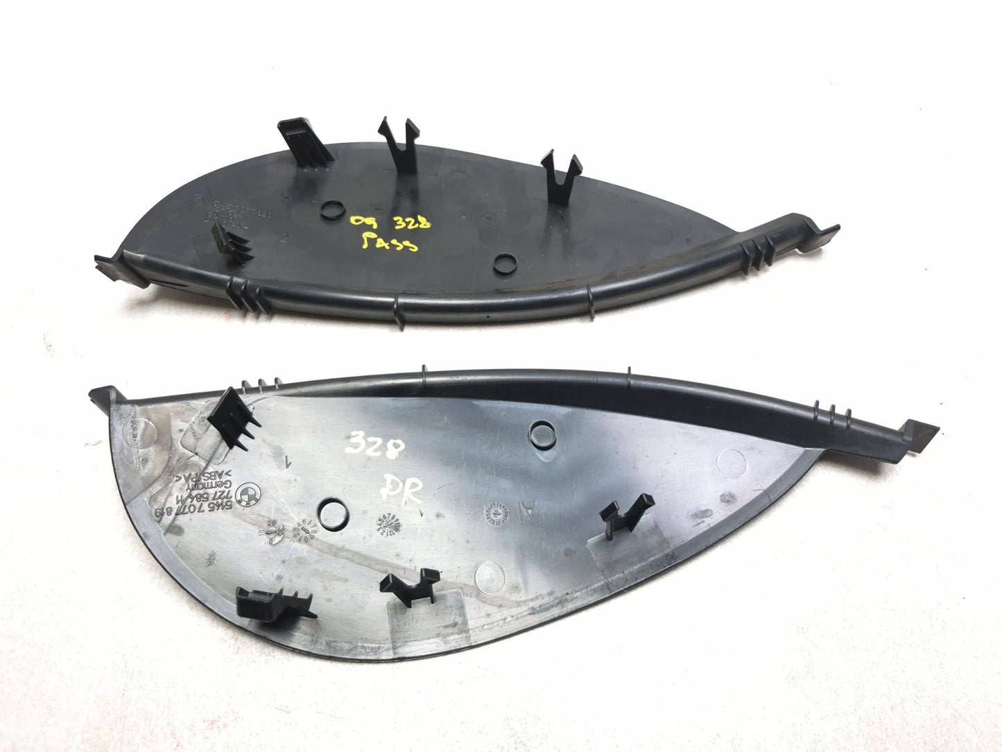 2011 BMW E90 328i Dash End Cap Cover Left & Right Pair OEM