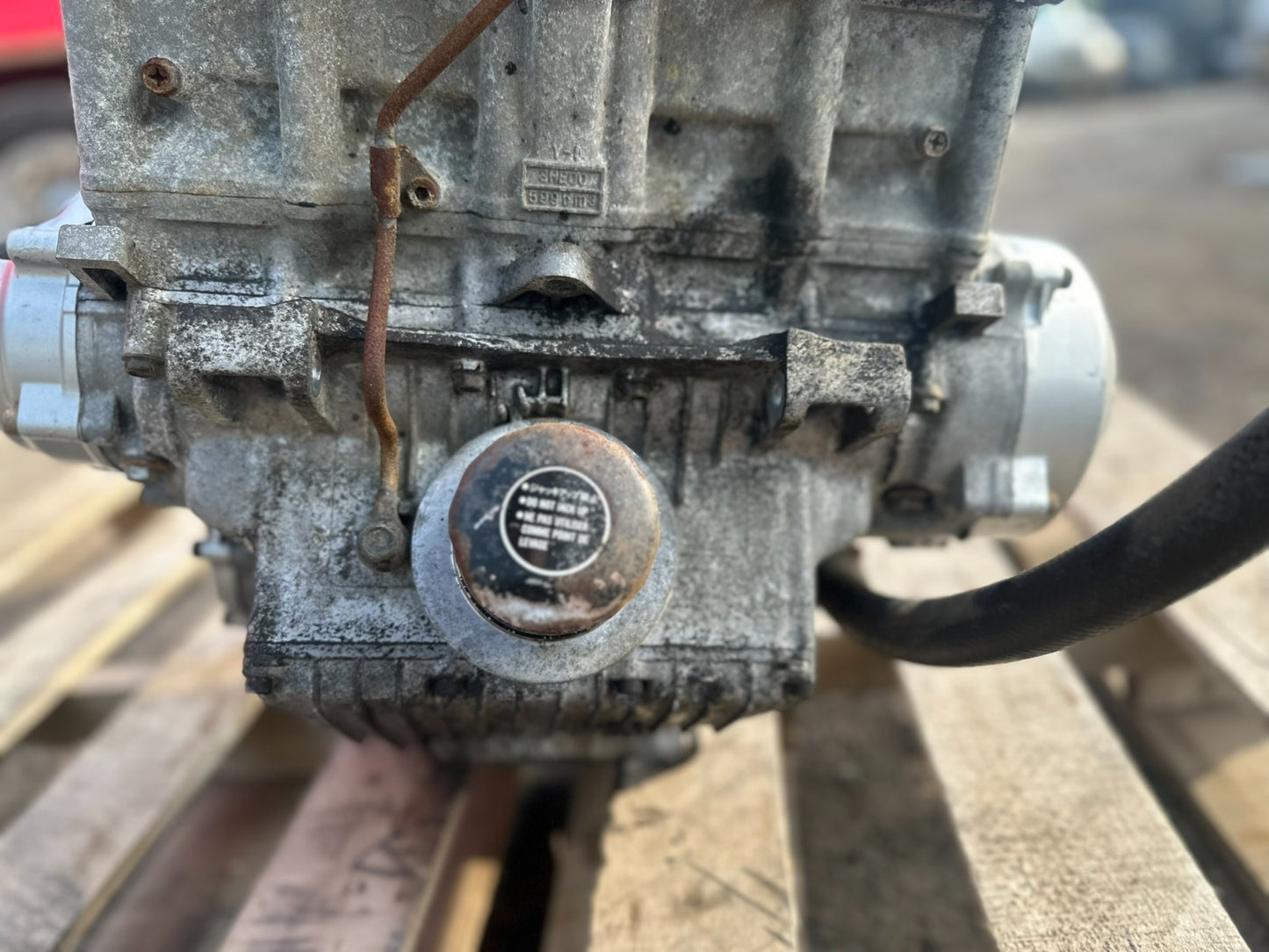 1991 Yamaha Fzr600r Engine Motor OEM
