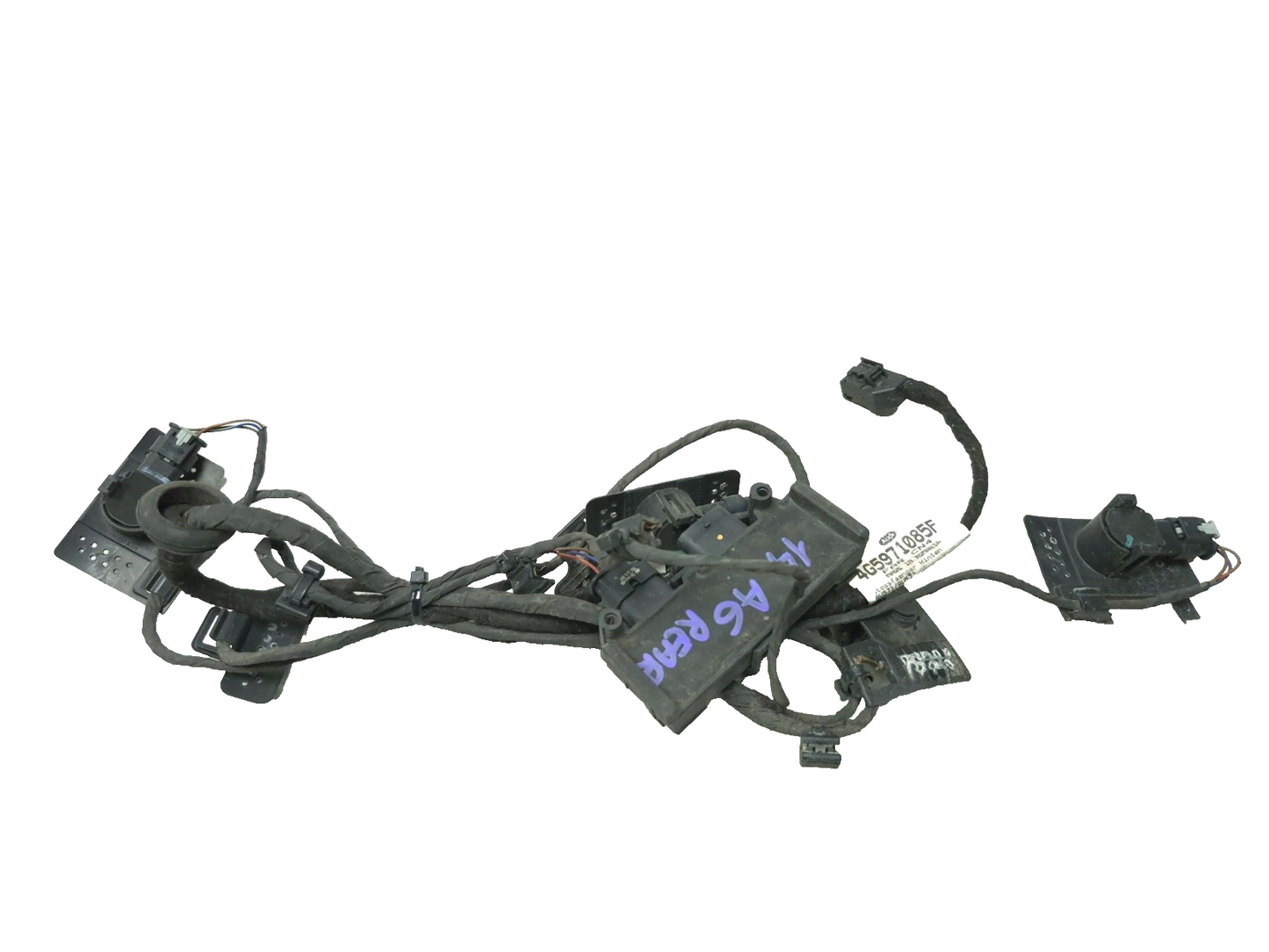 2014 Audi A6 Rear Parking Aid System Wire Harness W/sensor Assy OEM