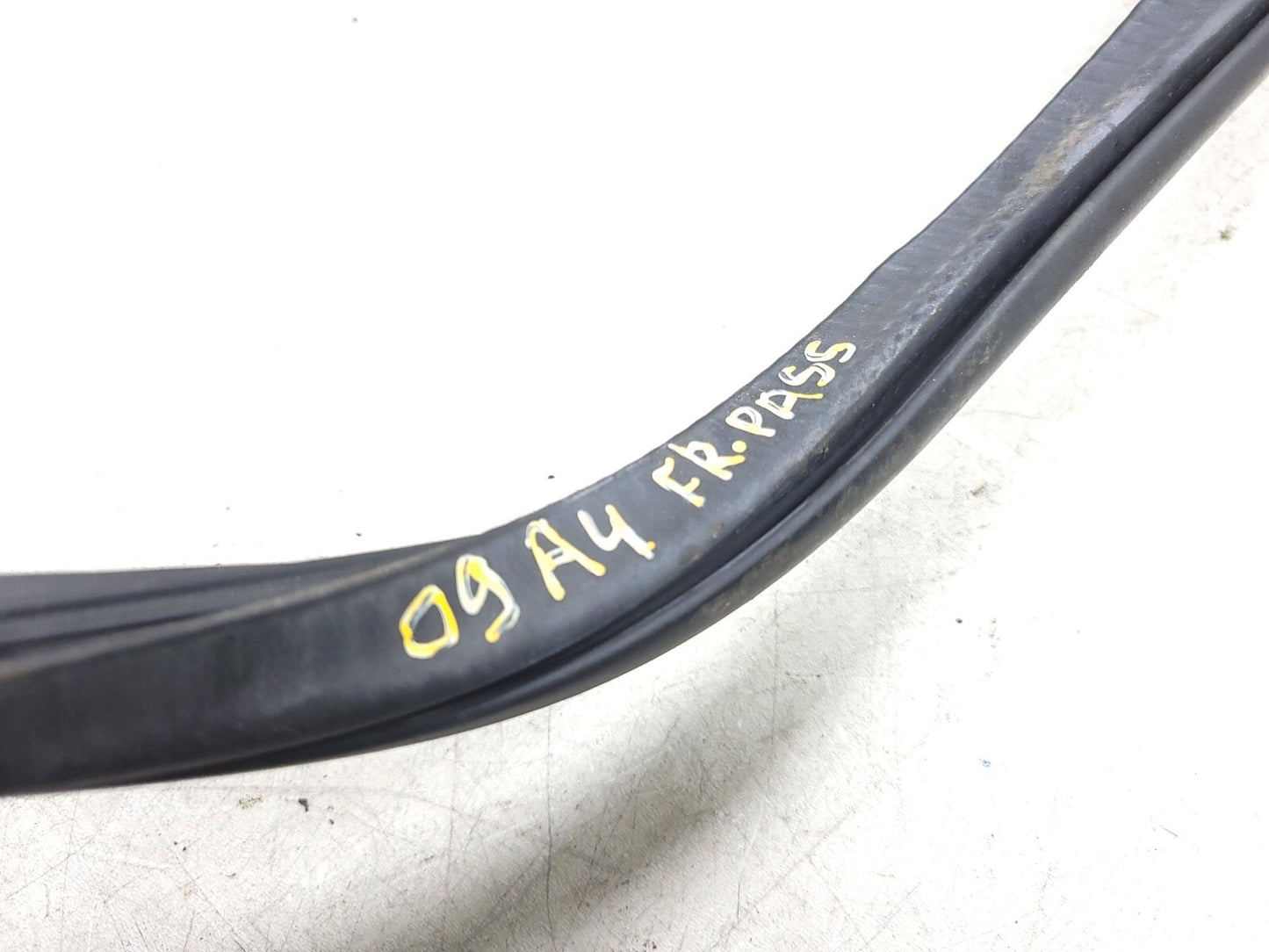 2009-2016 Audi A4 S4 Sedan Front Door Weatherstrip Seal Passenger Side Right OEM