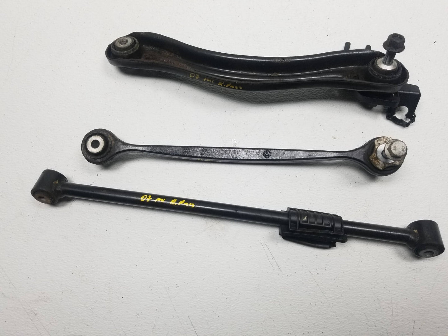 2007 Mercedes W164 Ml Ml500 Control Arm Rear Passenger Side Right 3pcs OEM