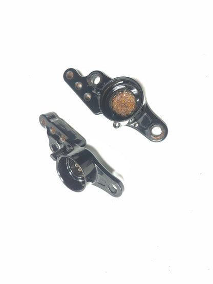 2007-2008 Harley Electra Glide Rear Fork Swingarm Mount Brackets 2pcs
