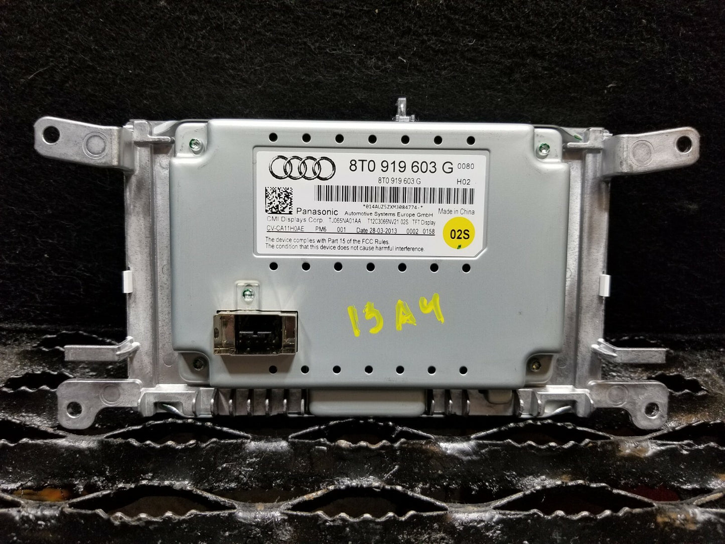 2013 Audi A4 Information Display Screen OEM