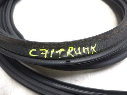 2012 Honda Cr-z Rear Trunk Lid Weatherstrip Seal OEM