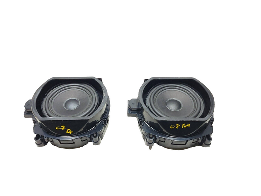 07-13 Bmw X5 E70 Center Subwoofer Left & Right Pair OEM