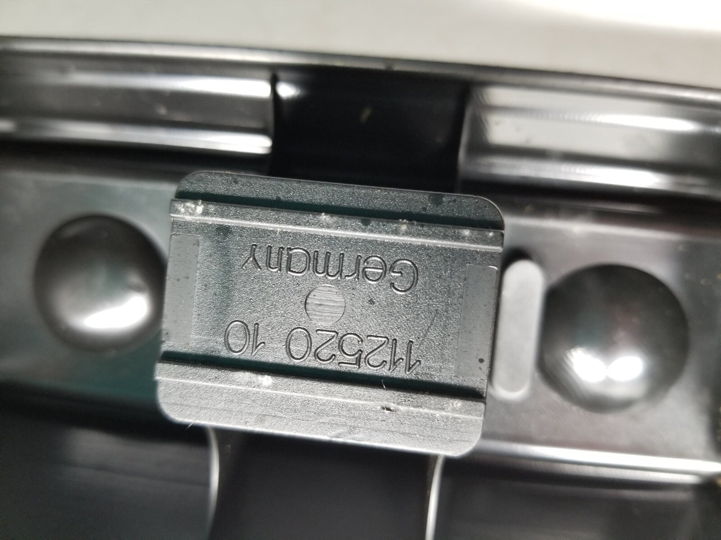 09 10 11 12 BMW 750li Rear Left Driver Side Door Sill Scuff Plate Cover Trim OEM