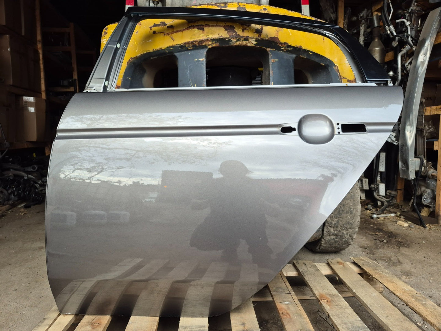 2008 Acura Tl Rear Door Shell Driver Side Left OEM