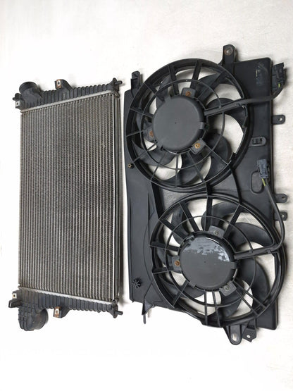 2007 Saab 9-5 Aero Cooling Fan & Cowling W/ Intercooler OEM