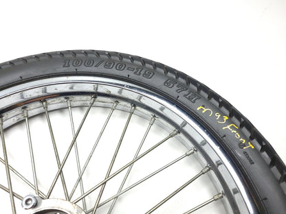 2001 Suzuki Sawage Ls650p Rear & Front Wheel & Tire Pair OEM