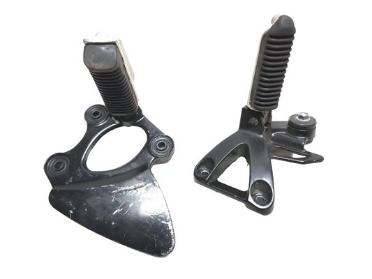 2001 Suzuki Gsx 750f Katana Rear & Front Left Footrest Peg Pair OEM