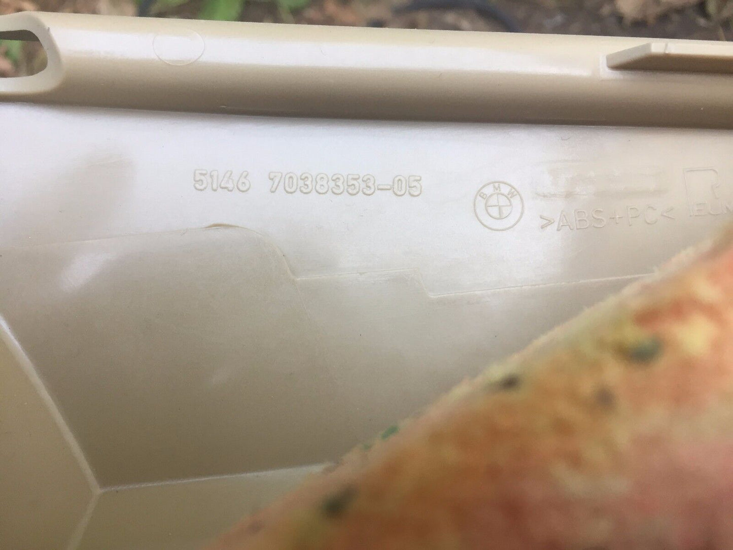 05 06 07 08 09 BMW E60 Rear Deck Shelf Trim Cover W/ Speakers Assembly OEM