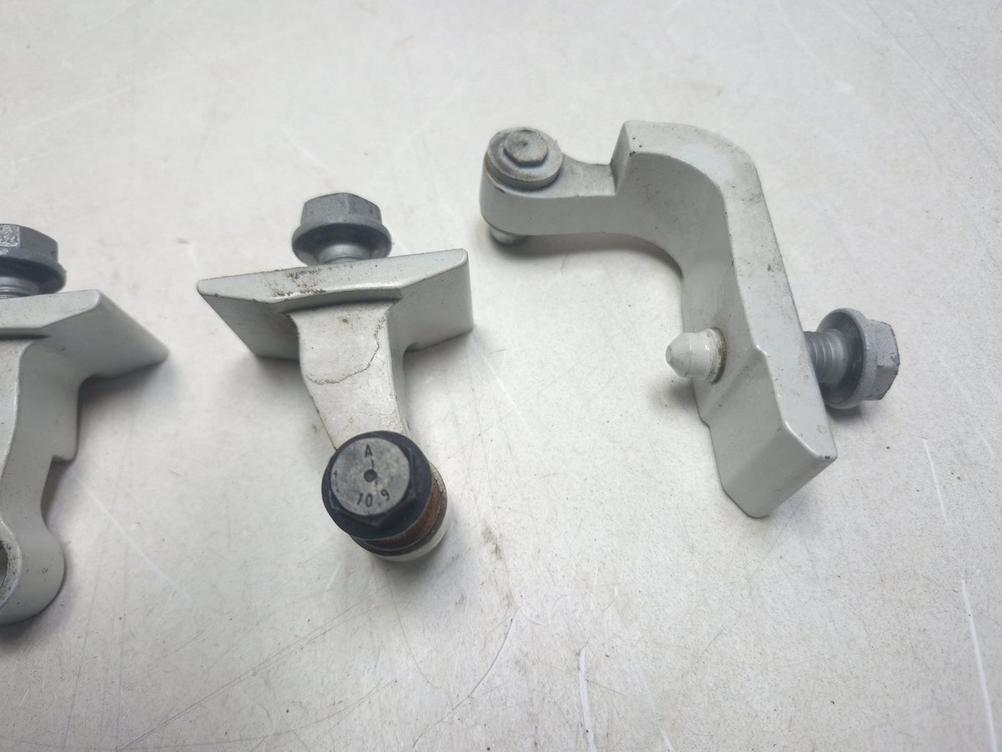 2013 BMW 328i F30 Sedan Rear Door Hinge W/ Striker Left Driver Side Set OEM