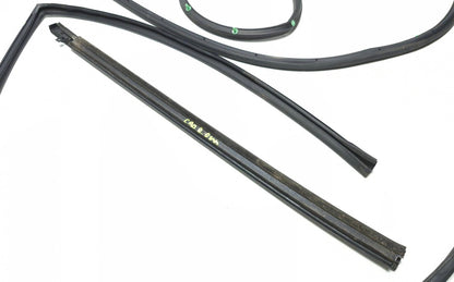 2007 Honda Fit Rear Door Weatherstrip Seal Passenger Side Right 3pcs OEM