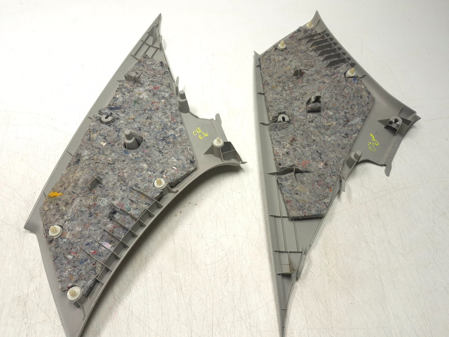 2007 Toyota Corolla Rear C Pillar Trim Cover Left & Right Pair OEM