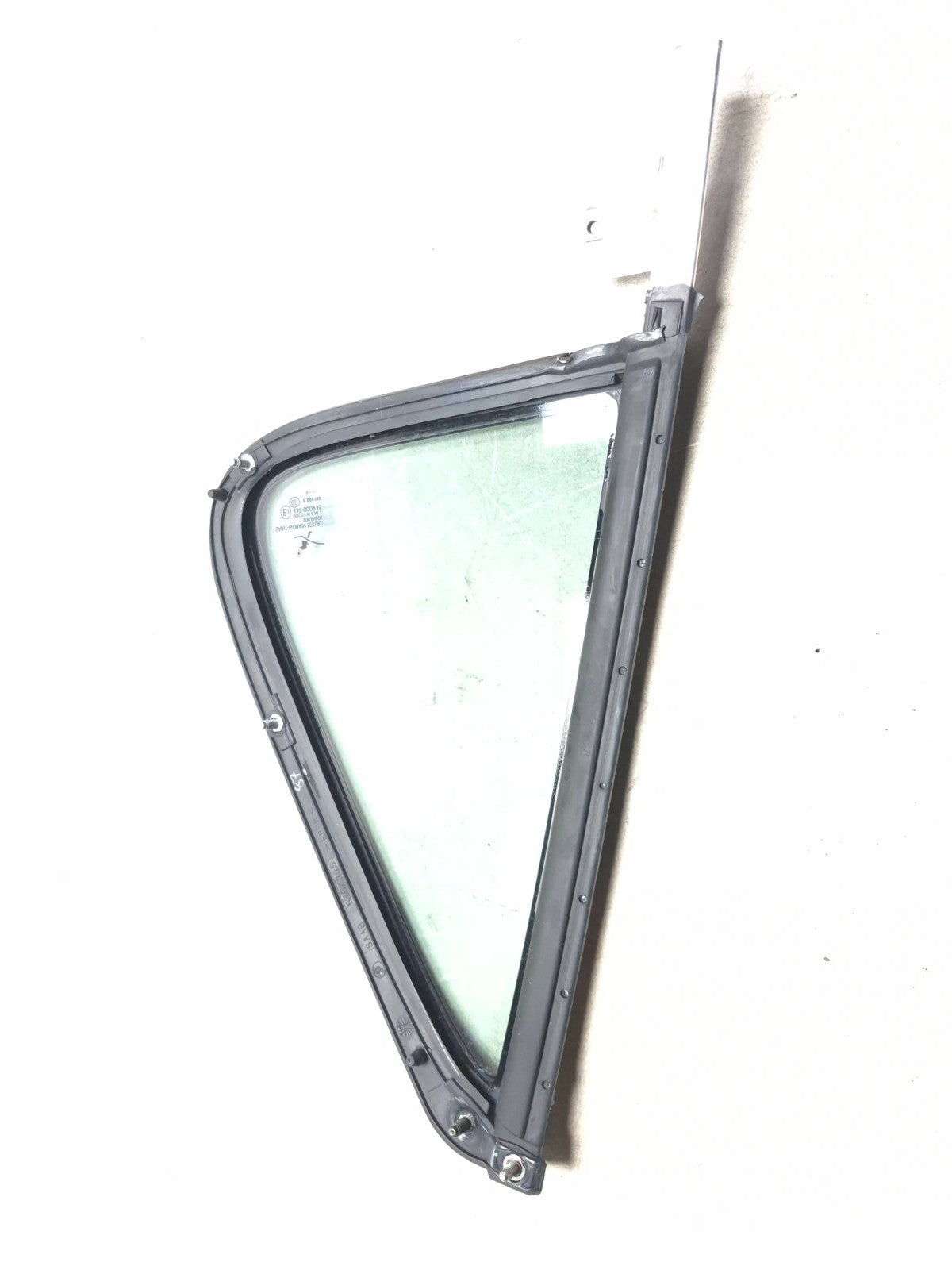 2007 Saab 9-5 Aero Rear Passenger Door Vent Window Glass OEM