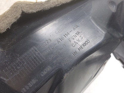2014 Ford Fusion Front Fender Liner Splash Guard Right Passenger Side OEM