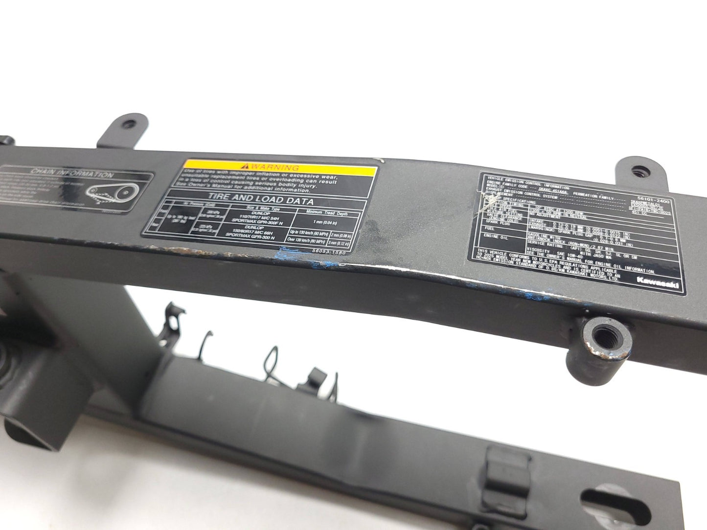 2025 Kawasaki Ninja 500 Ex500a/b Rear Swingarm OEM