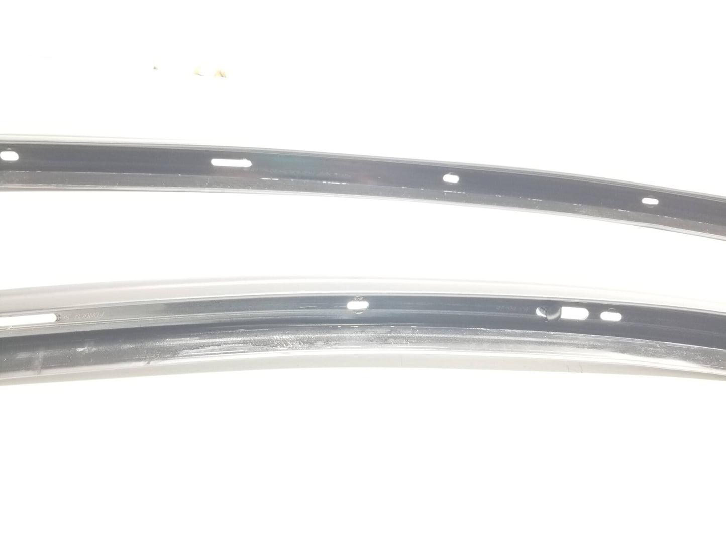 15 16 17 Ford Mustang Gt Front Door Window Top Strip Trim Left & Right Pair OEM