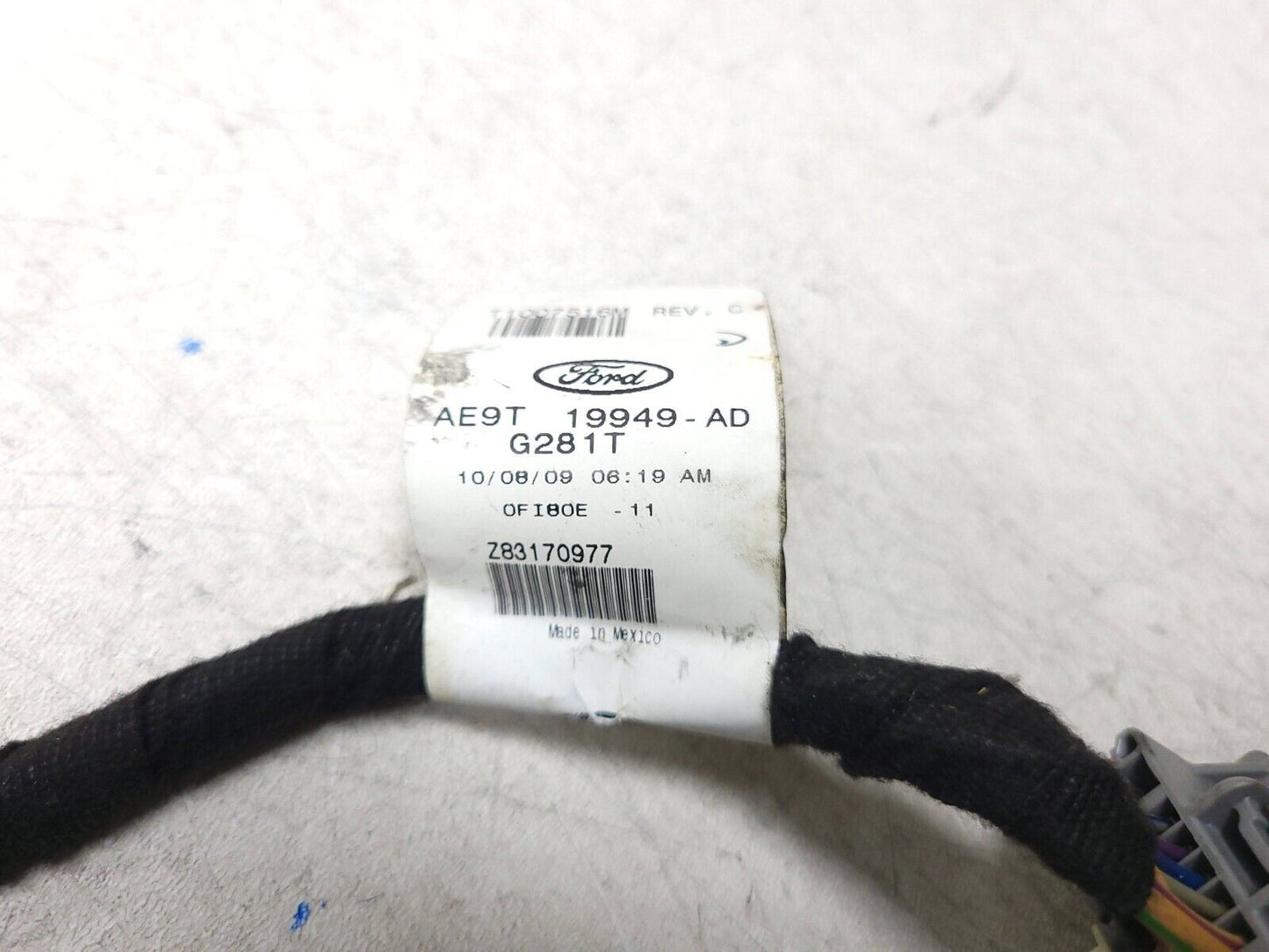 10-19 Lincoln MKT Wire Assembly Air Conditioner Heater OEM