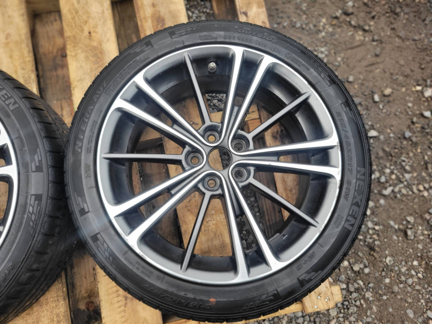 2015 Scion Fr-s Wheel Rim 17x7j & Tire Nexen 215/45zr17 2pcs OEM