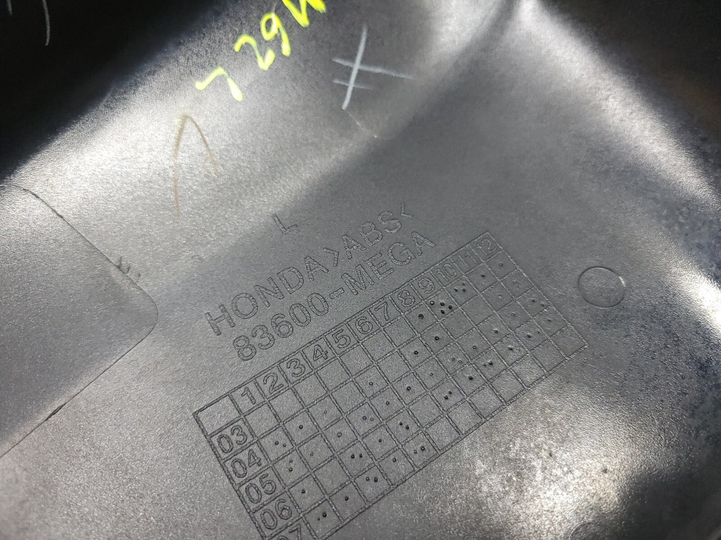 2007 - 2009 Honda Vt750 Shadow Spirit Left Side Cover Fairing OEM